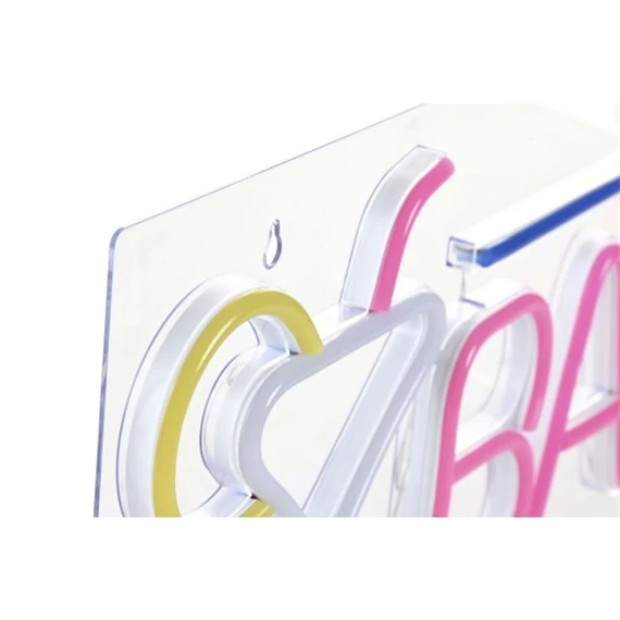 Dekoráció Bar felirat LED-es 42x1,5x22 cm