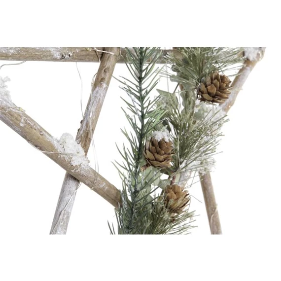 Dekoráció LED-es csillag, akasztós 50x6x50 cm