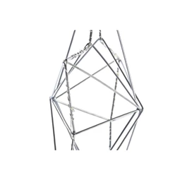 Dekoráció LED-es, akasztós csillag 30x11x30 cm 2 féle