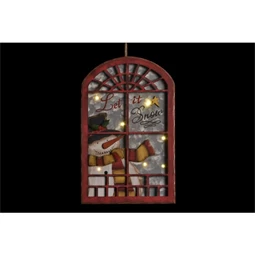 Dekoráció LED-es, akasztós 19,5x3x30 cm 2 féle