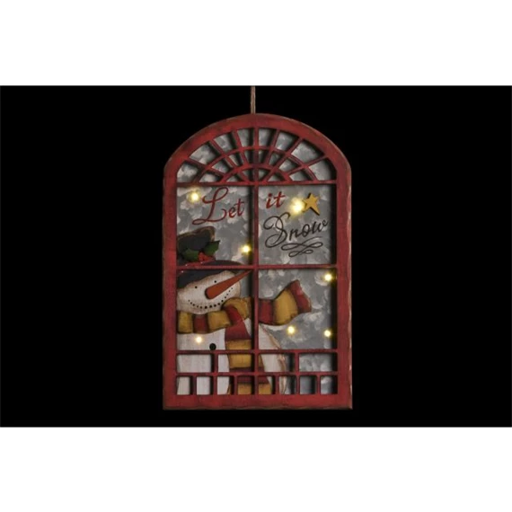 Dekoráció LED-es, akasztós 19,5x3x30 cm 2 féle