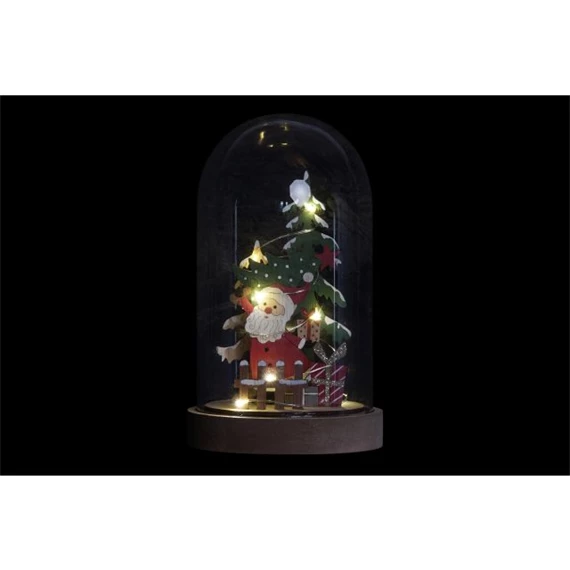 Dekoráció LED-es 11x11x19 cm 4 féle