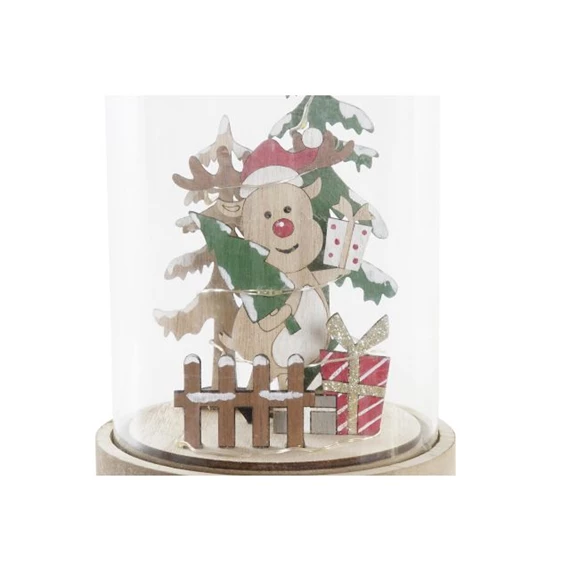 Dekoráció LED-es 11x11x19 cm 4 féle