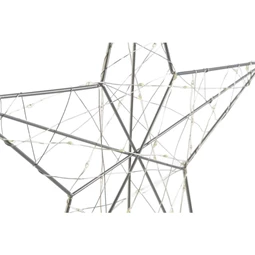 Dekoráció LED-es csillag 30x1x30 cm