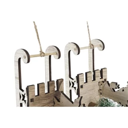 Dekoráció LED-es szánkó 18x7x18 cm 2 féle