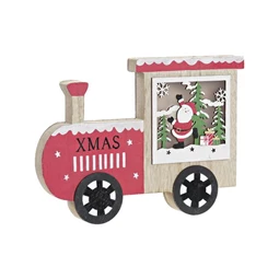 Dekoráció LED-es vonat 24x2x17,5 cm