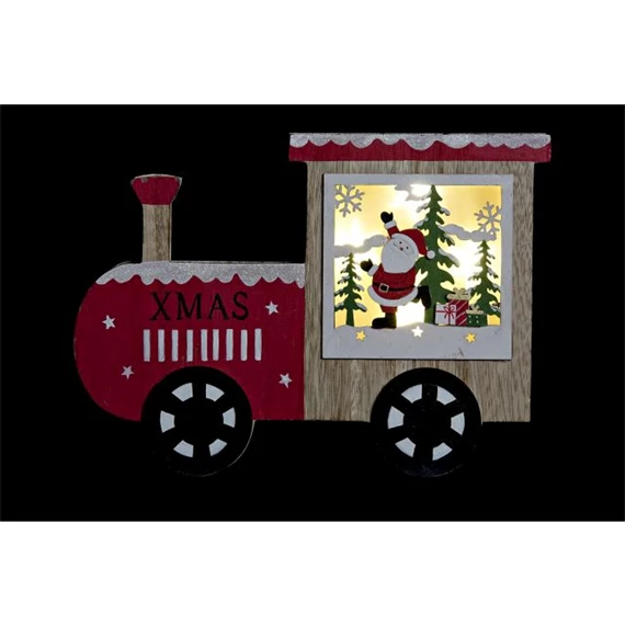 Dekoráció LED-es vonat 24x2x17,5 cm