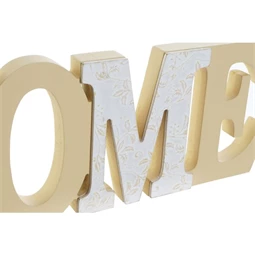 Dekoráció "Love" és "Home" felirat 35x2x13 cm 2 féle