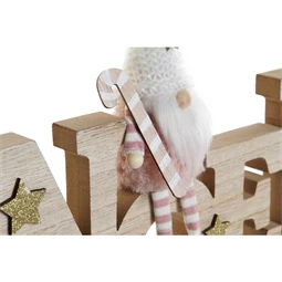 Dekoráció "Noel" és "Xmas" felirat 32x2x19 cm 2 féle