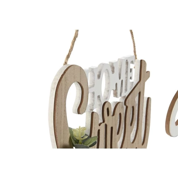 Dekoráció akasztós Home 24x0,8x24 cm 2 féle