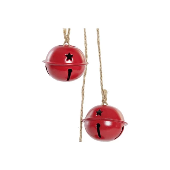 Dekoráció akasztós csillag 6,5x6,5x42 cm 2 féle