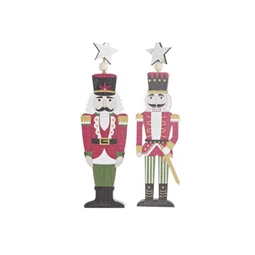 Dekoráció akasztós diótörő 5x0,3x31 cm 4 féle