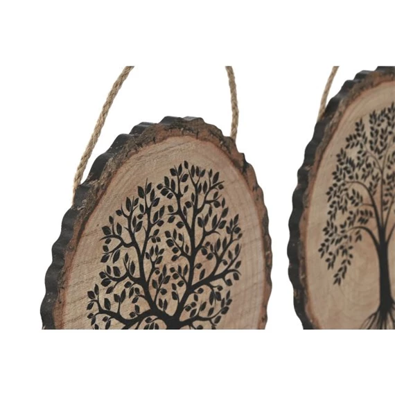Dekoráció akasztós életfa 20x1x27 cm 3 féle