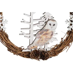 Dekoráció akasztós 30x3x15 cm 3 féle