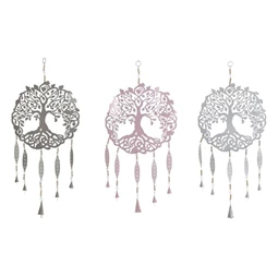 Dekoráció akasztós fa 33x1x77 cm 4 féle