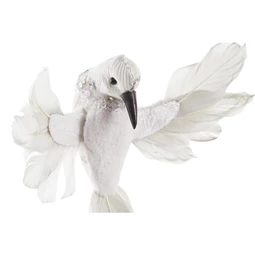 Dekoráció akasztós madár 16x8x15 cm 2 féle