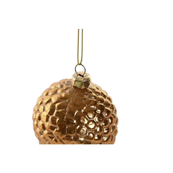 Dekoráció akasztós makk 6x6x7,8 cm