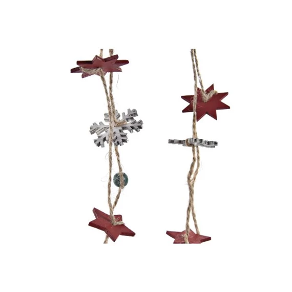 Dekoráció akasztós 7x2x32 cm 2 féle