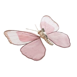 Dekoráció akasztós pillangó 15x3x18 cm 4 féle