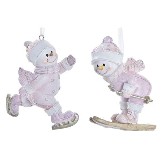 Dekoráció akasztós 7,5x4x8,5 cm 4 féle