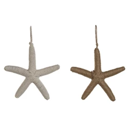 Dekoráció akasztós tengeri csillag 32x3,5x43 cm 2 féle