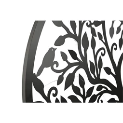 Dekoráció falra LED-es fa 99x2x99 cm