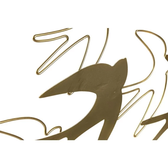 Dekoráció falra, fecske 52x14x37 cm