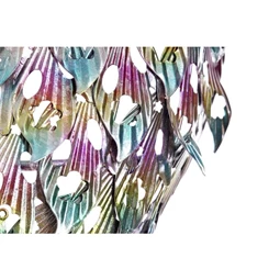 Dekoráció falra, gyík 25x6,5x51 cm