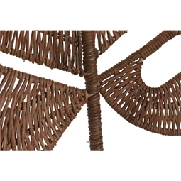 Dekoráció falra, levél 44x1x70 cm