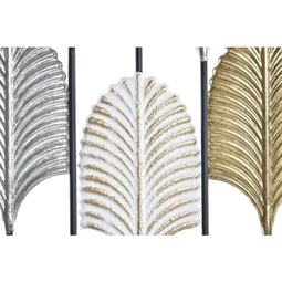 Dekoráció falra, leveles 35x2x90 cm