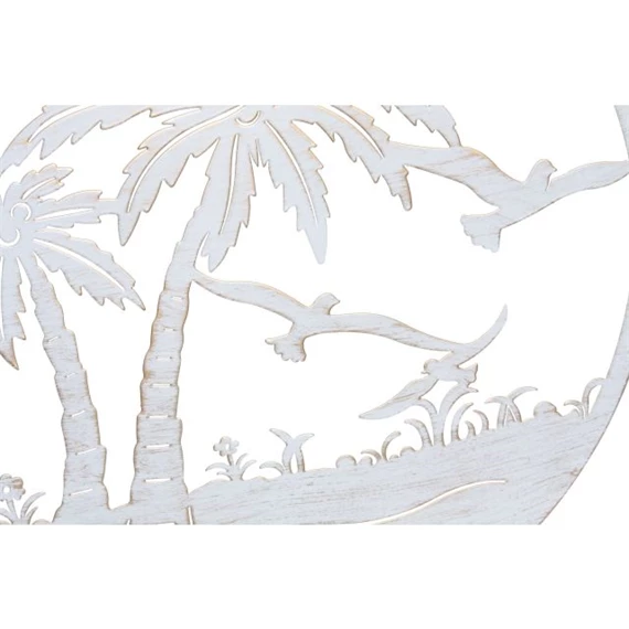 Dekoráció falra, pálmafás 40x1x40 cm 2 féle