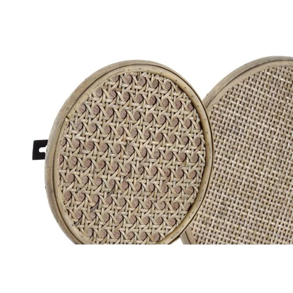 Dekoráció falra, tányérok 100x7x43 cm