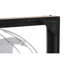 Dekoráció falra, világtérkép 75x6x46 cm