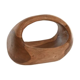 Dekoráció faragott 36x18x25 cm