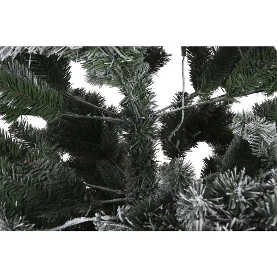 Dekoráció fenyő 450 LED-es, havas 155x155x240 cm