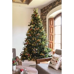 Dekoráció fenyő, LED-es 129x129x210 cm