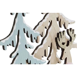 Dekoráció fenyőfa 22,5x5x40,5 cm 2 féle