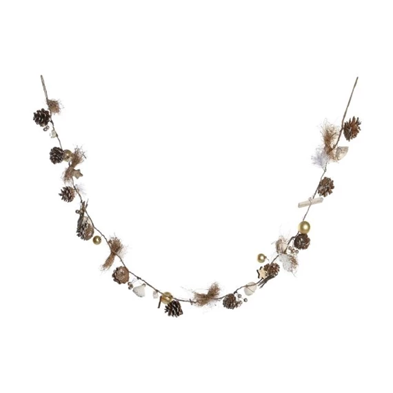 Dekoráció fenyő girland 10x10x150 cm