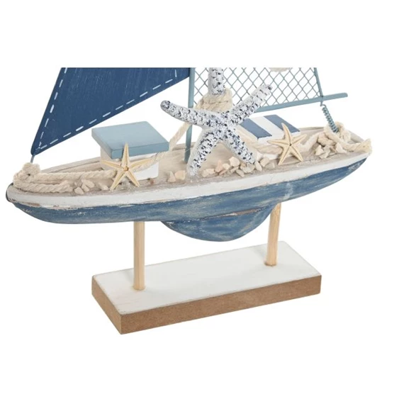 Dekoráció hajó 19,5x6x35,5 cm