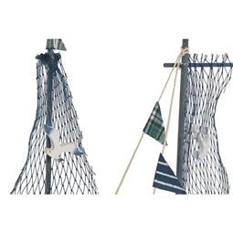 Dekoráció hajó 21x5x23,5 cm 2 féle