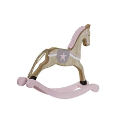 Dekoráció hintaló 19x5x16 cm