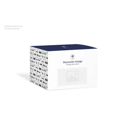 Dekoráció hőlégballon 13x13x25 cm