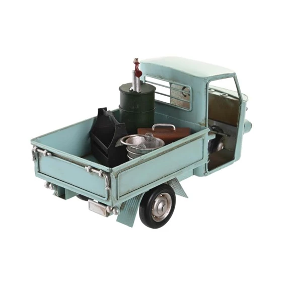 Dekoráció jármű 25x11x13,5 cm 2 féle