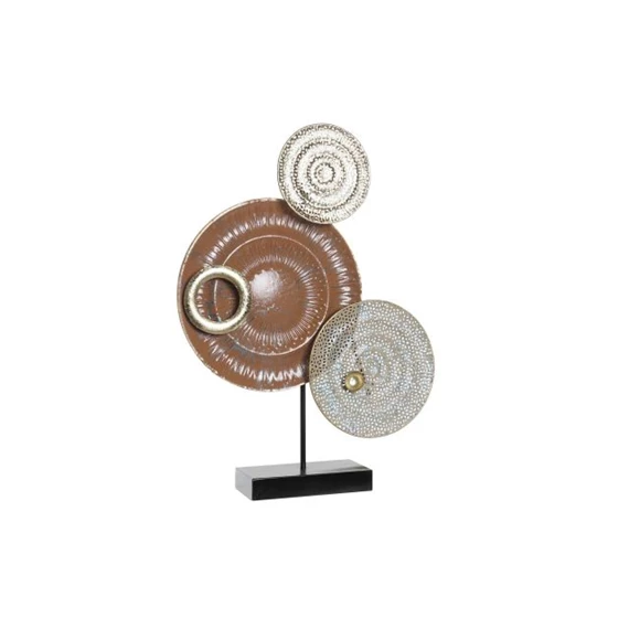 Dekoráció körök 38,7x9x52,7 cm