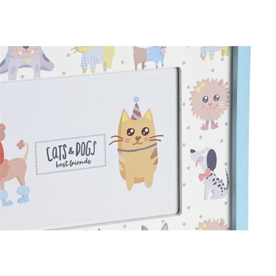 Dekoráció kutyás, macskás 22,5x1,5x17,5 cm 2 féle