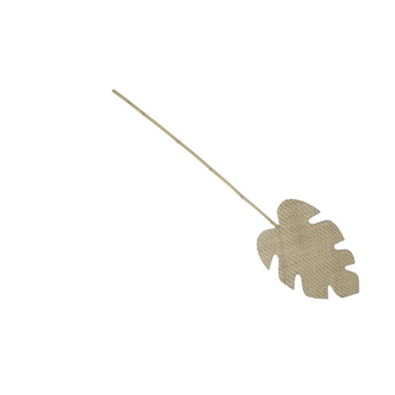 Dekoráció levél, fonott 56x36x150 cm 2 féle