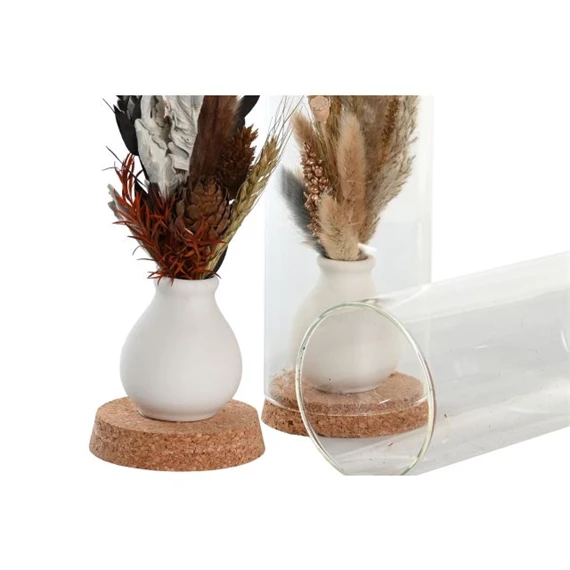 Dekoráció szárazvirág 8,5x8,5x20 cm 2 féle