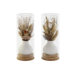 Dekoráció szárazvirág 8,5x8,5x20 cm 2 féle