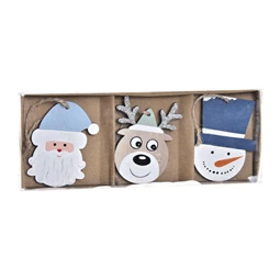 Dekoráció szett akasztós 21x8x1,5 cm S/3