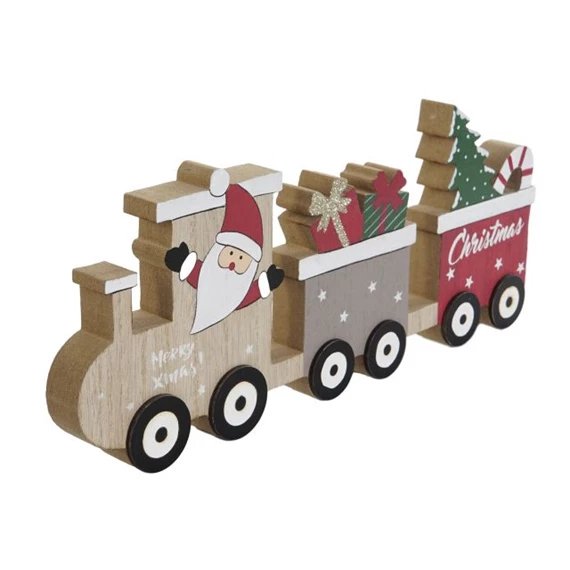 Dekoráció vonat 30x2x13 cm 2 féle